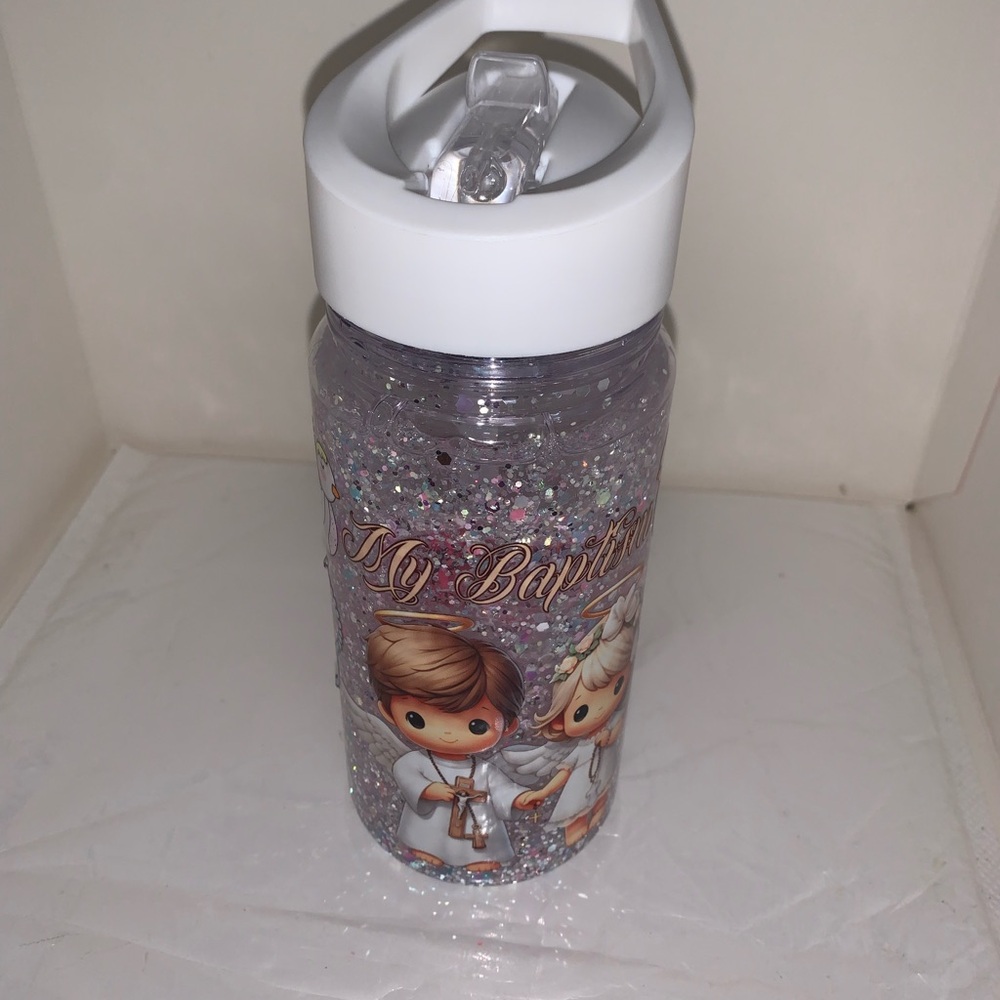 My Baptism SnowGlobe Sippy Cup